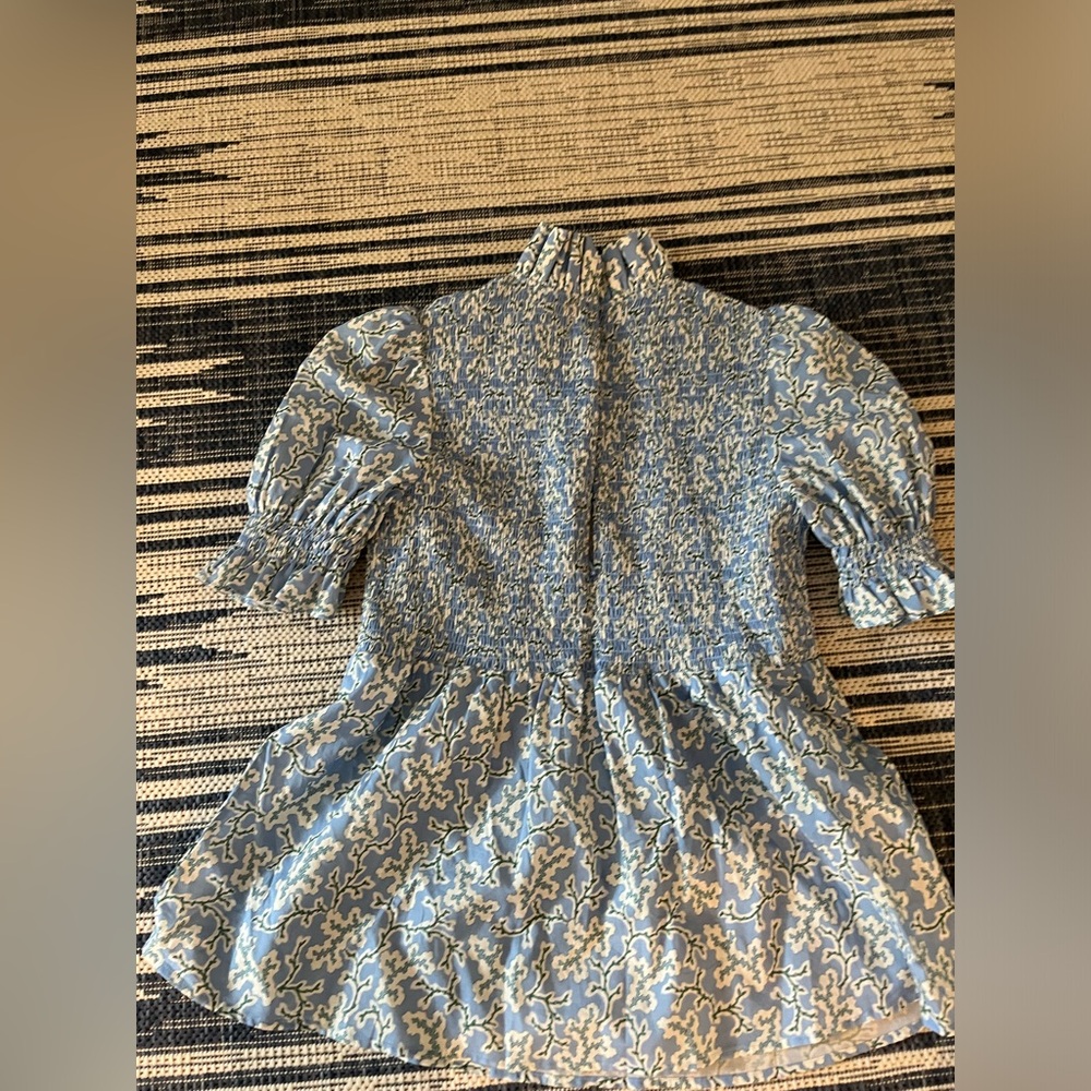 Brand new Tuckernuck rouched short sleeve blouse